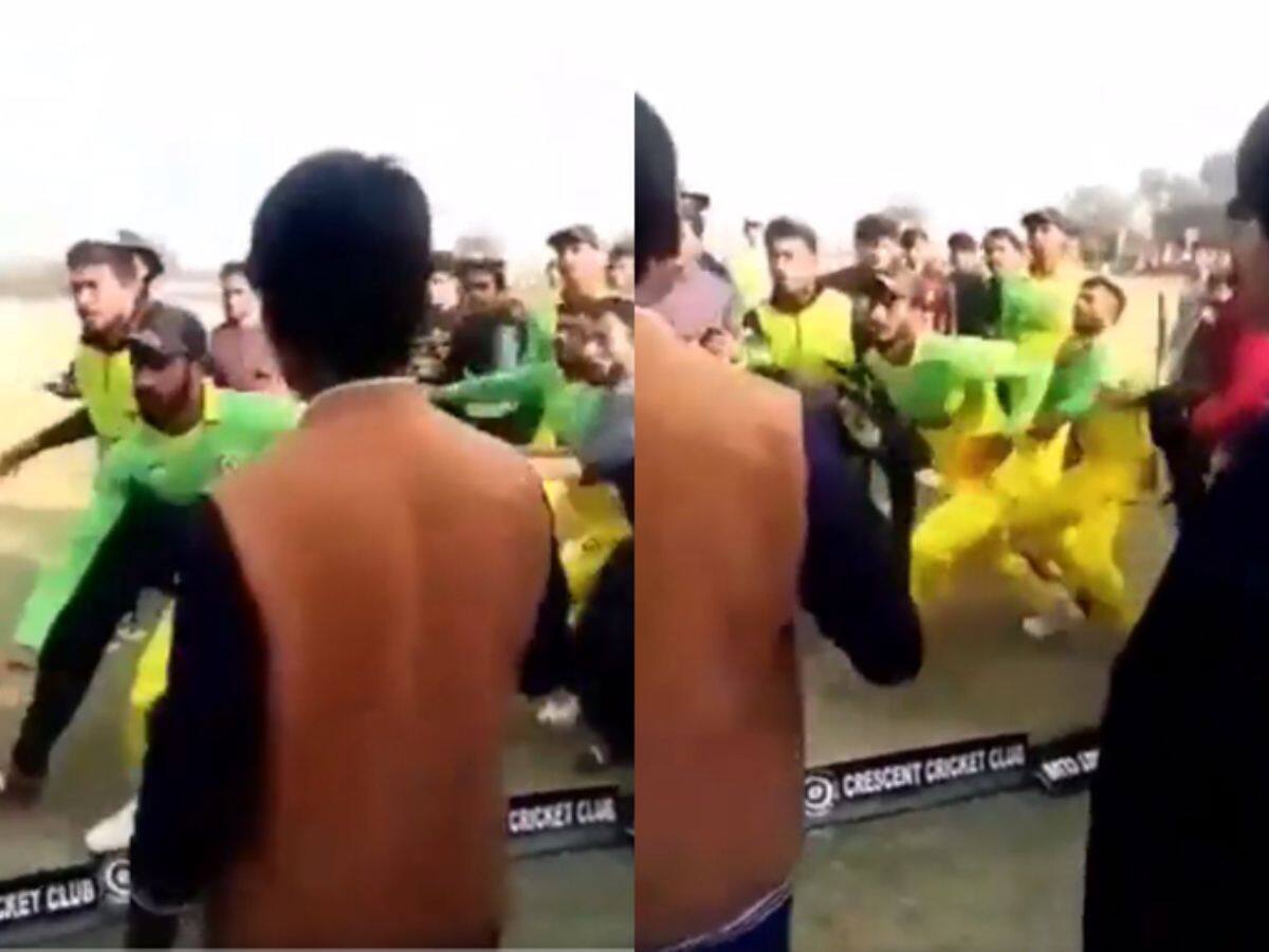 Cricket Fights: Pakistan Pacer Hasan Ali Gets Into Fight With Fans During Local Game- Watch